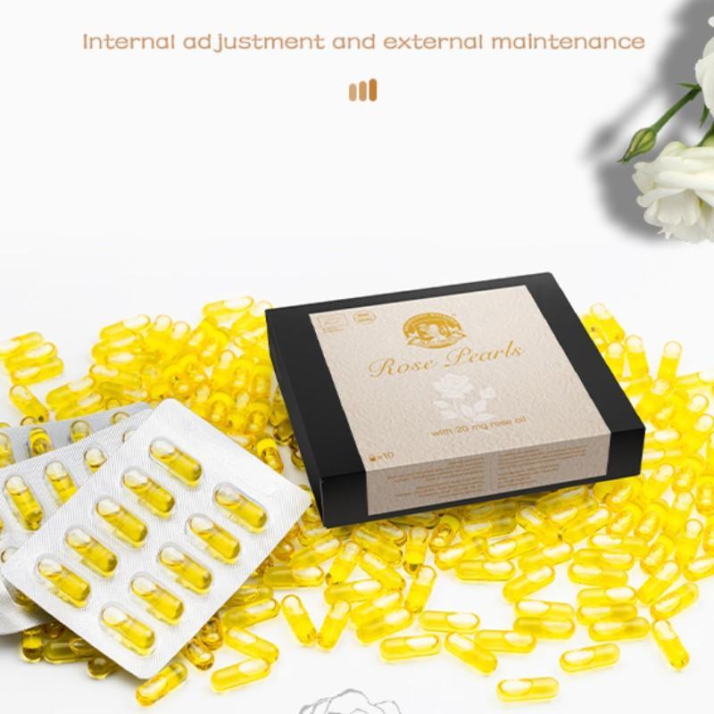 Natural Rose Oil Supplements for Women's Wellness
