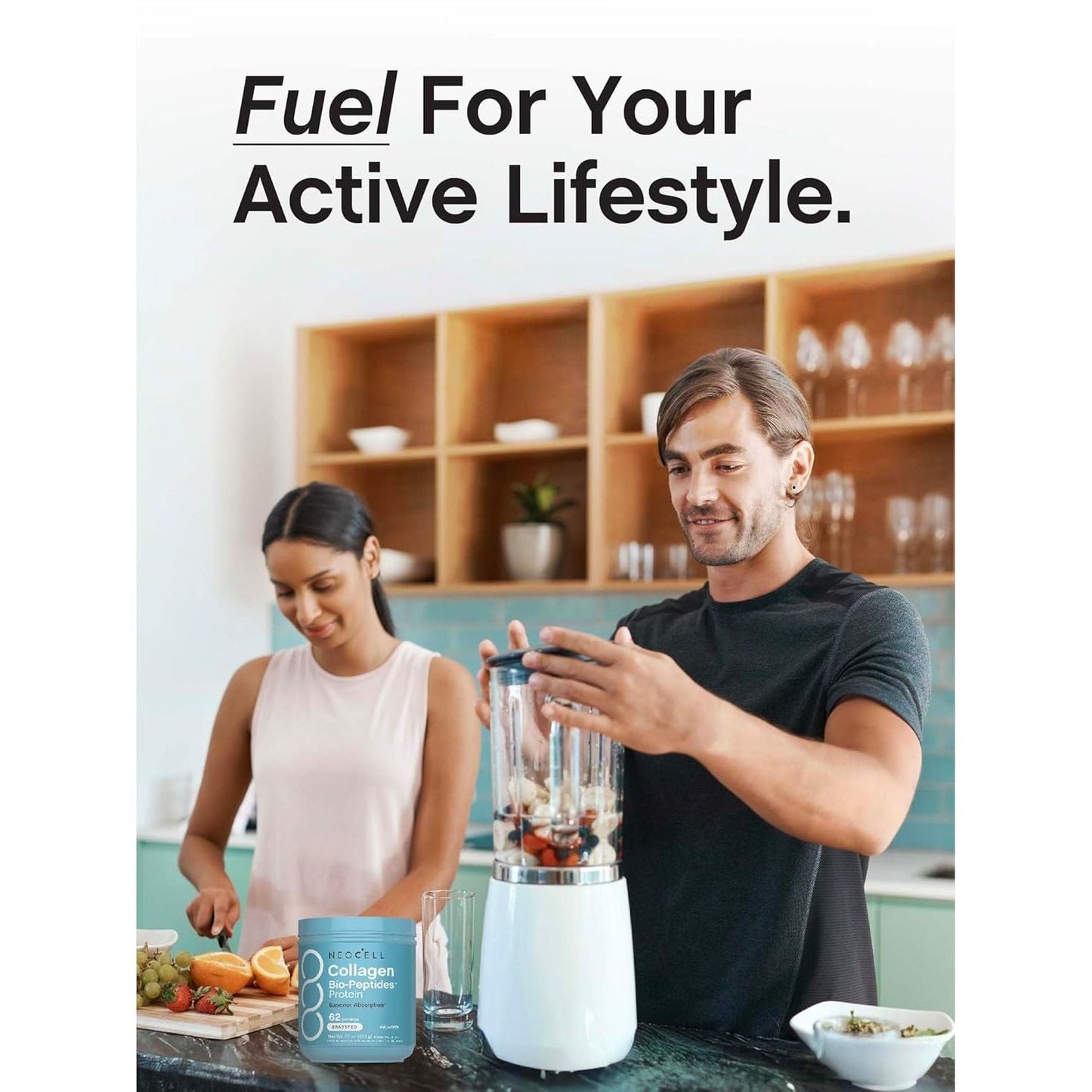 Natural Collagen Peptide Protein Powder for Glowing Skin