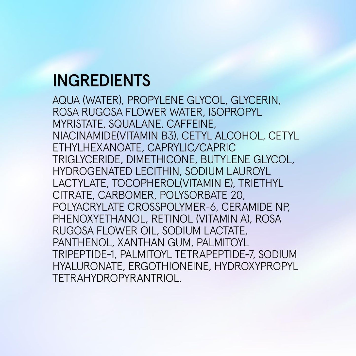 Anti Aging Eye Cream with Retinol & Caffeine