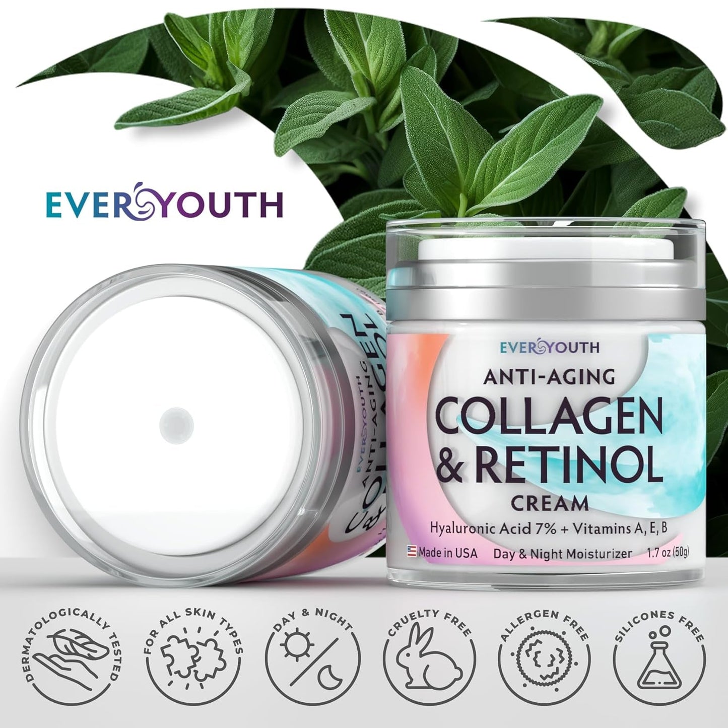 Youthful Collagen Retinol Face Cream