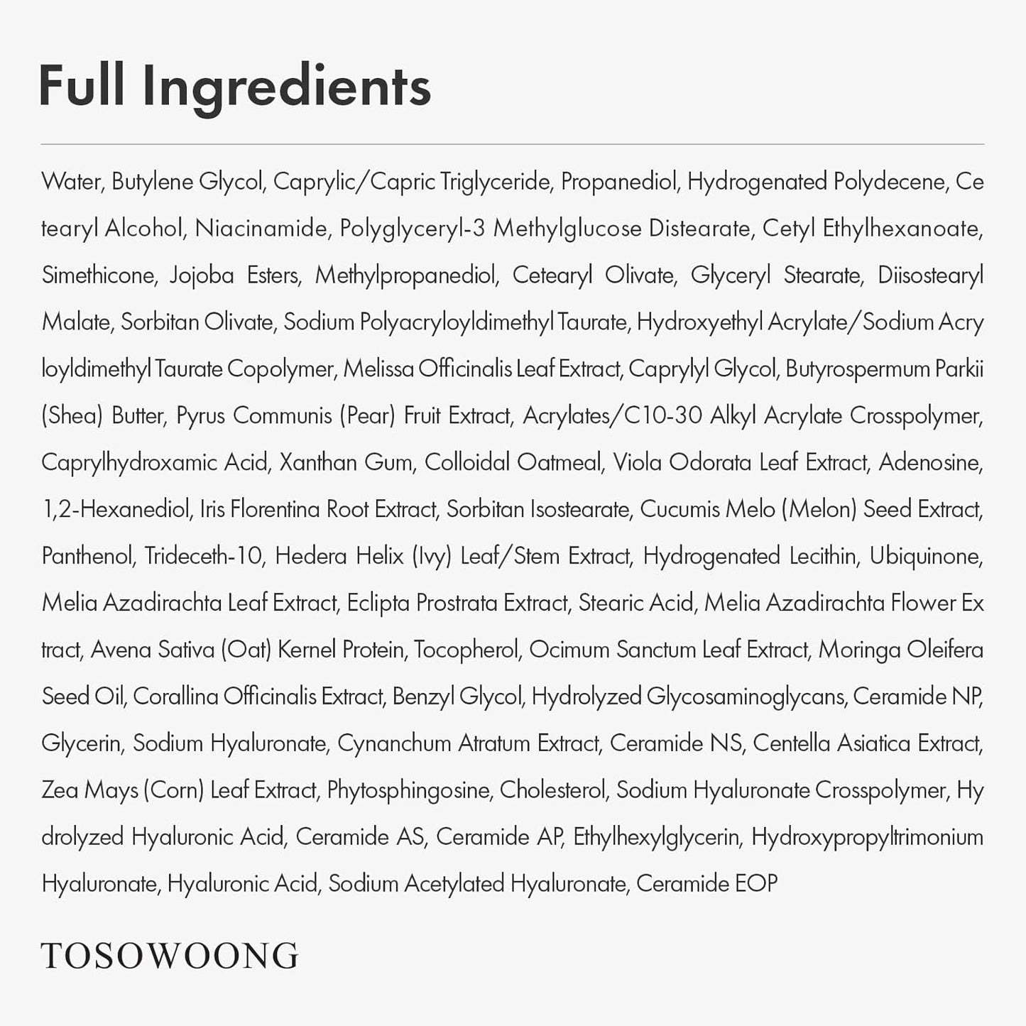 Natural Oatmeal Moisturizing Cream 50ml