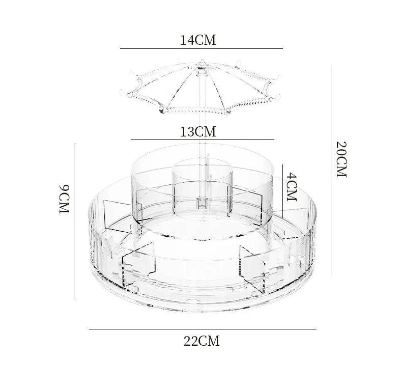 360 Makeup Organizer