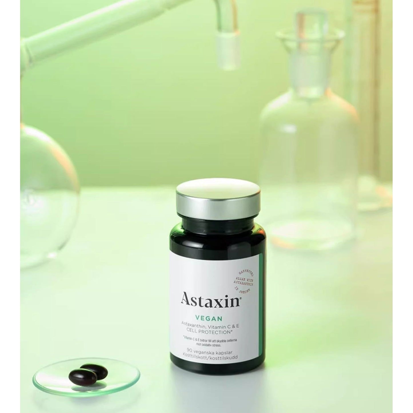 Powerful Antioxidant Astaxanthin Capsules with Vitamins C & E