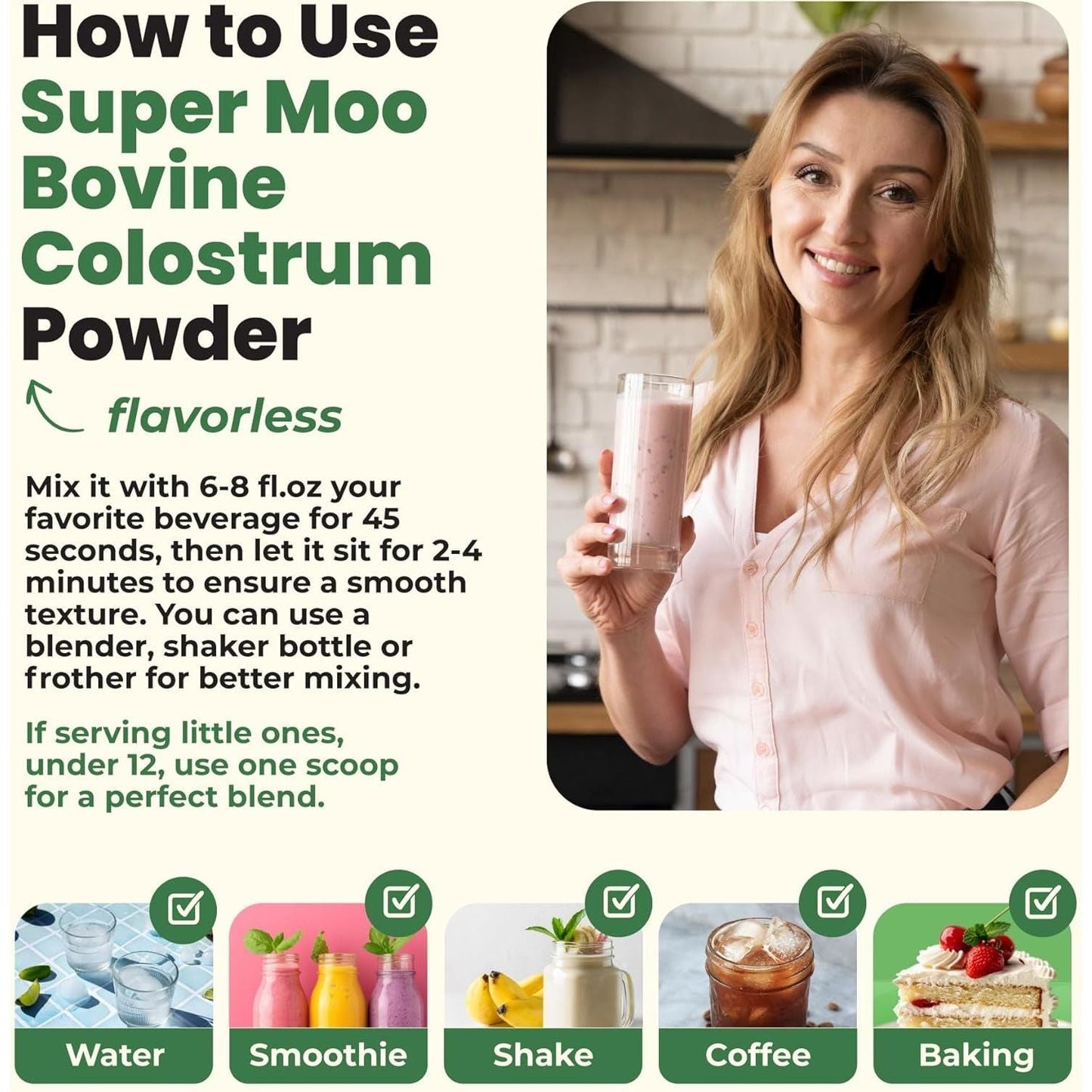 Natural Grass Fed Colostrum Powder Supplement 120g