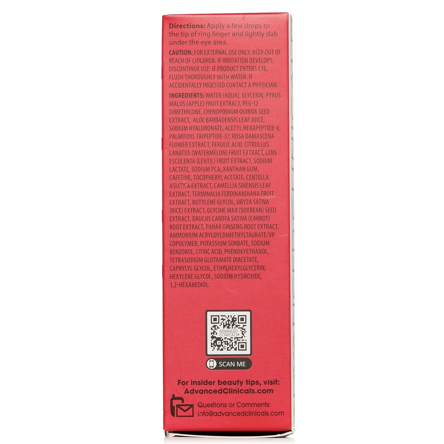 Anti Aging Caffeine Eye Serum Brightening Treatment