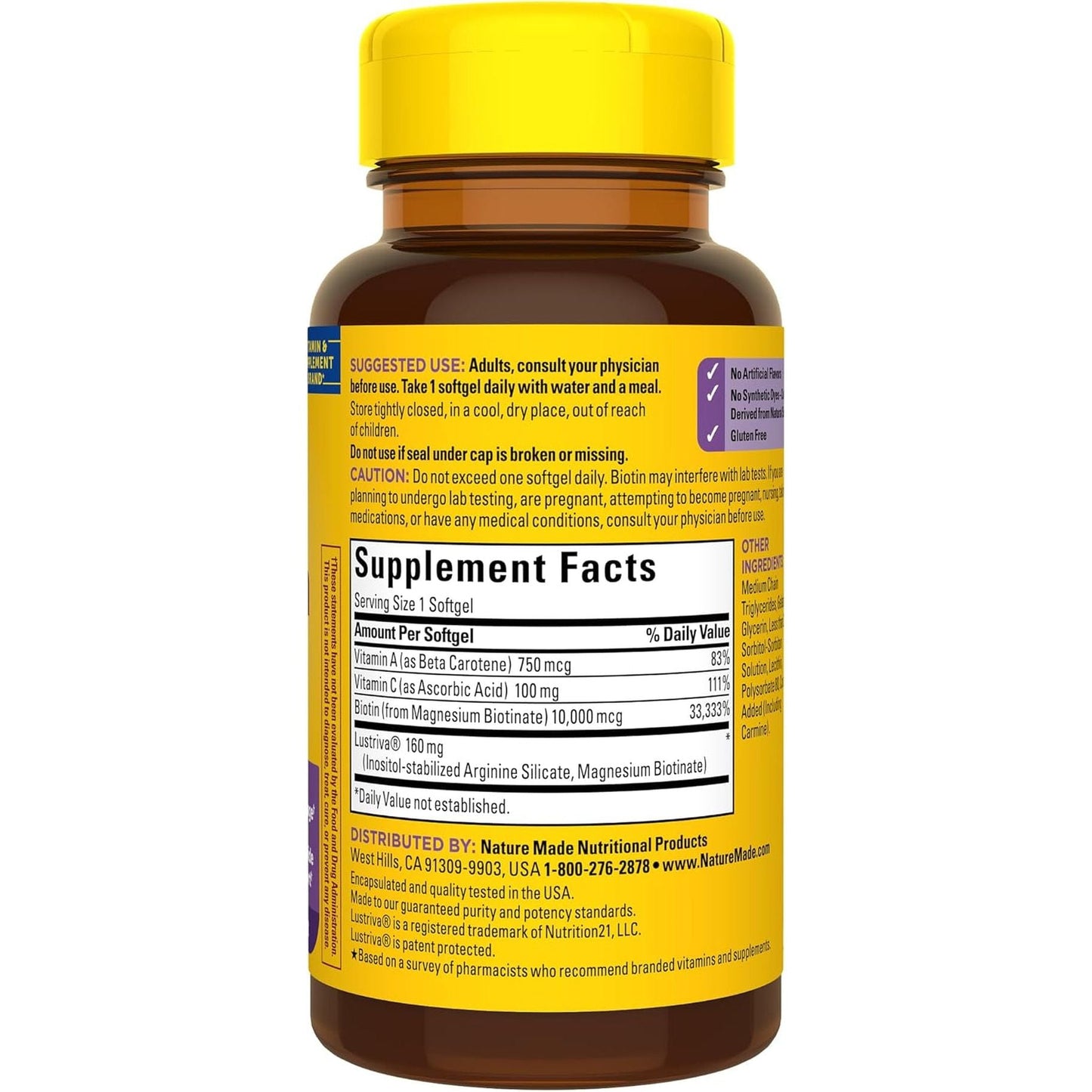 Fast Hair Growth Vitamins - 30 Count