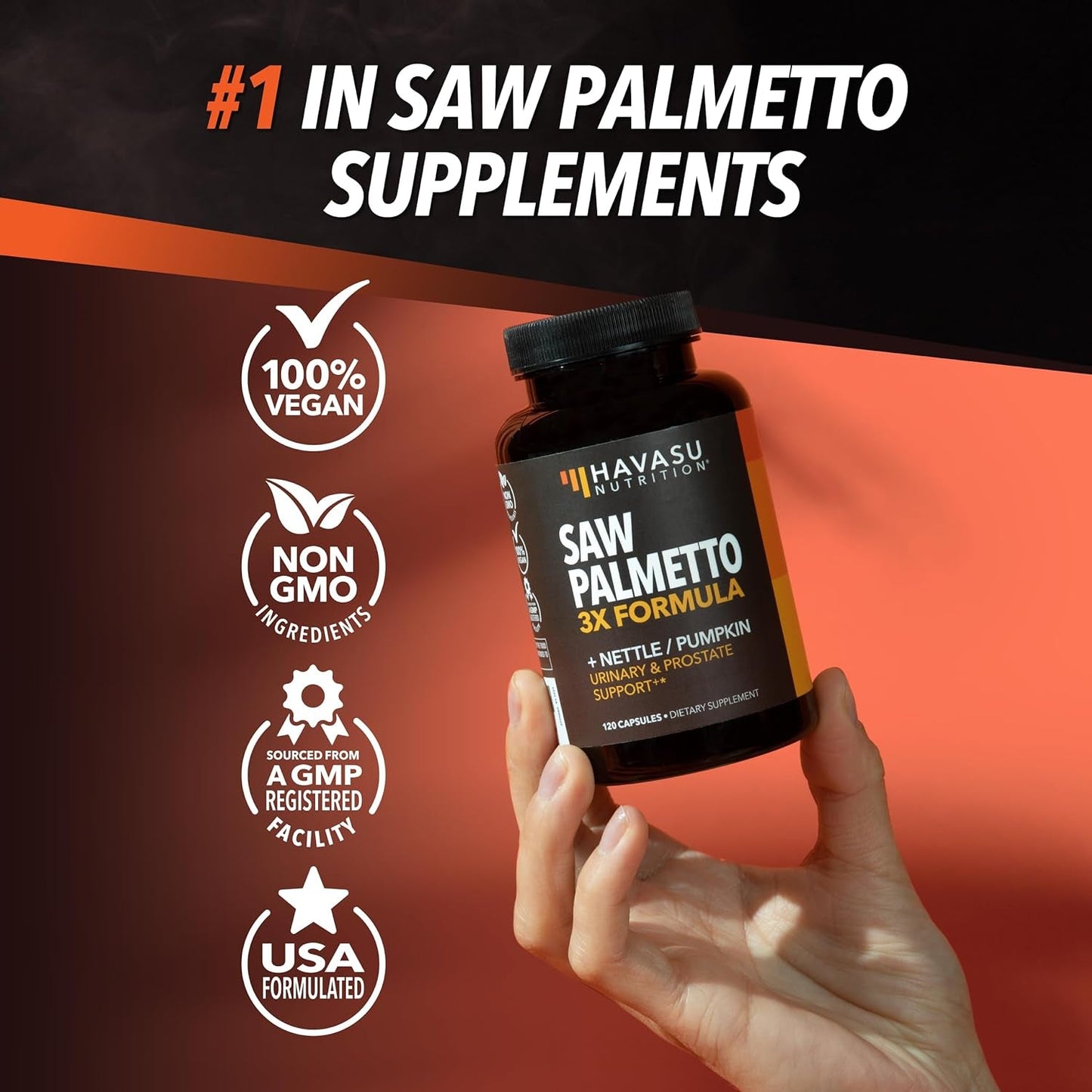 Premium Saw Palmetto Complex for Prostate Health
