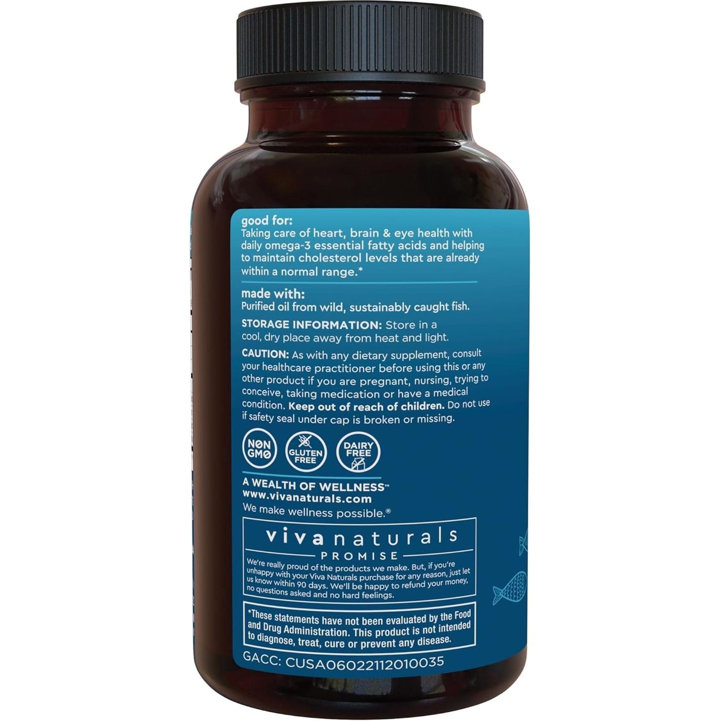 Premium Omega-3 Fish Oil Softgels for Heart Health