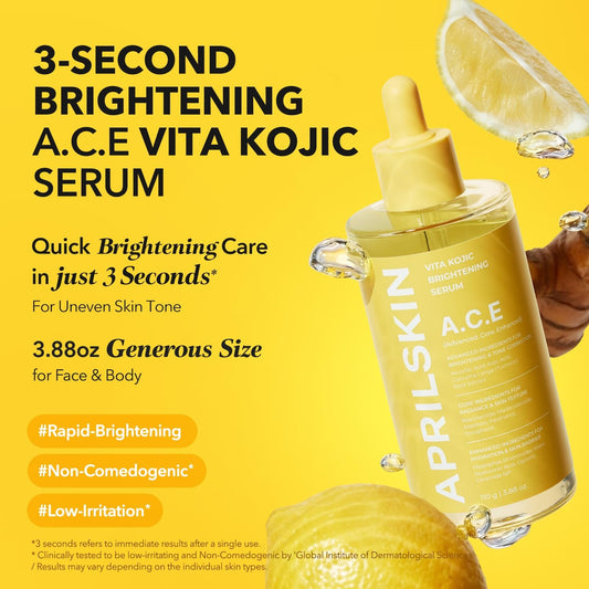 Fast Brightening Serum for Even Glowing Skin