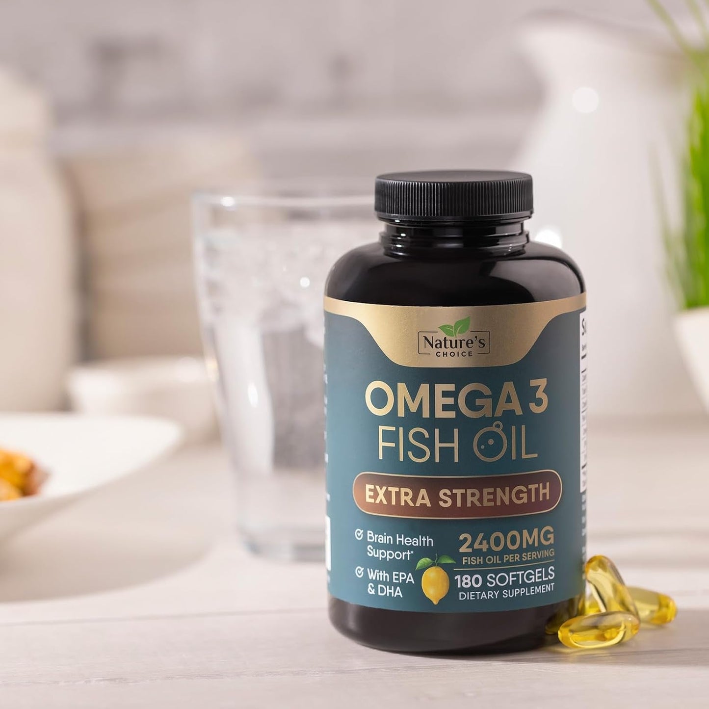 Premium Omega 3 Fish Oil Supplements for Heart Health