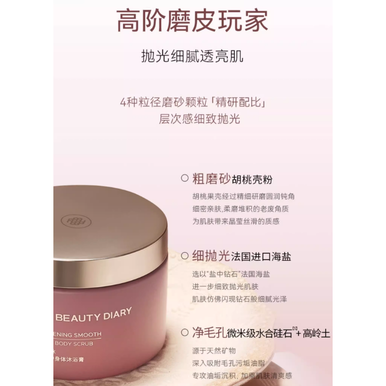 Glowing Skin Exfoliating Body Scrub 300g