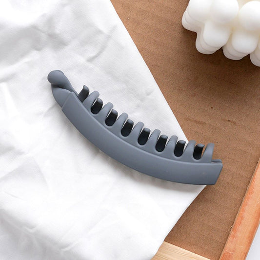 Frosted Banana Hair Clip