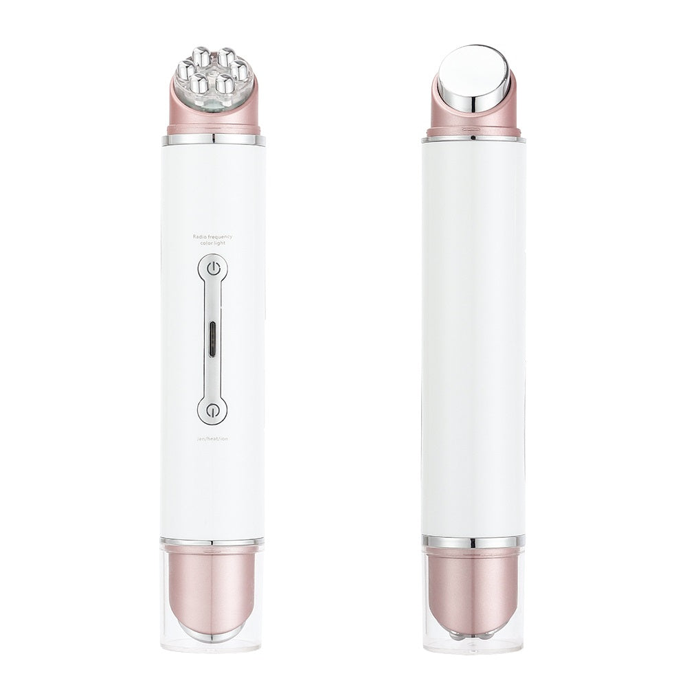 LED Photon Therapy High Vibration EMS Heating Face Eye Massager