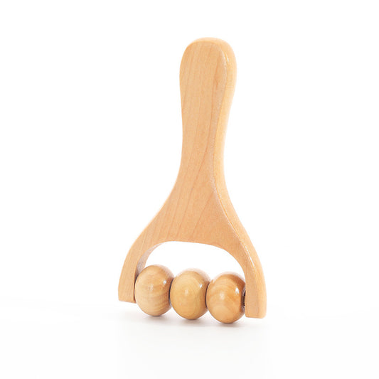Roller Massager - Wooden Therapy Body Massage Tool