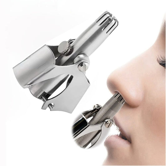 Stainless Steel Nose Hair Trimmer - Nasal Shaver