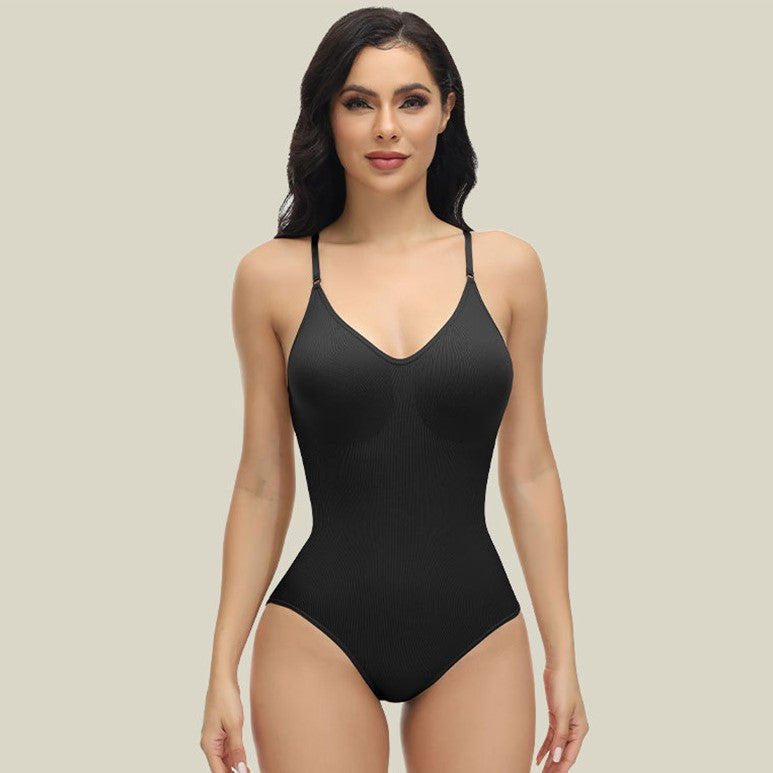 V Neck Bodysuit