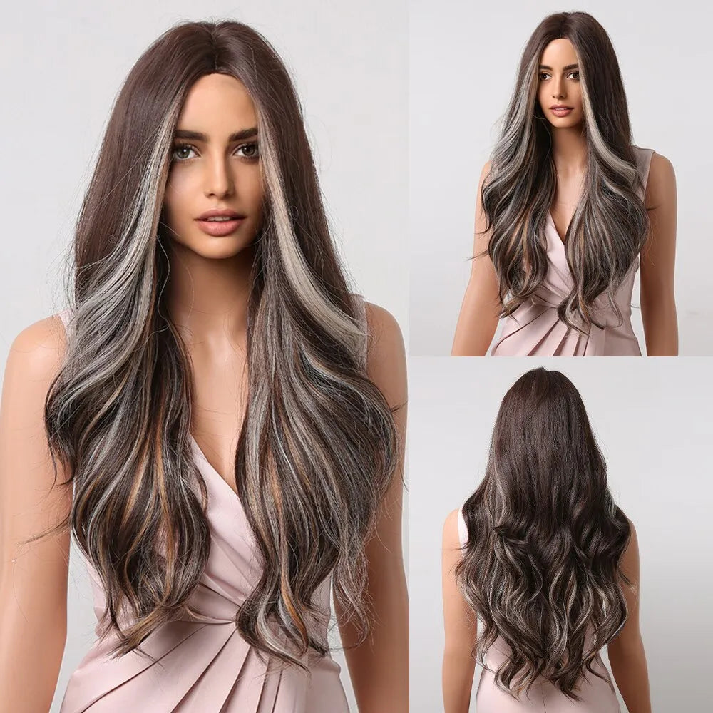 Women Long Wavy Wig