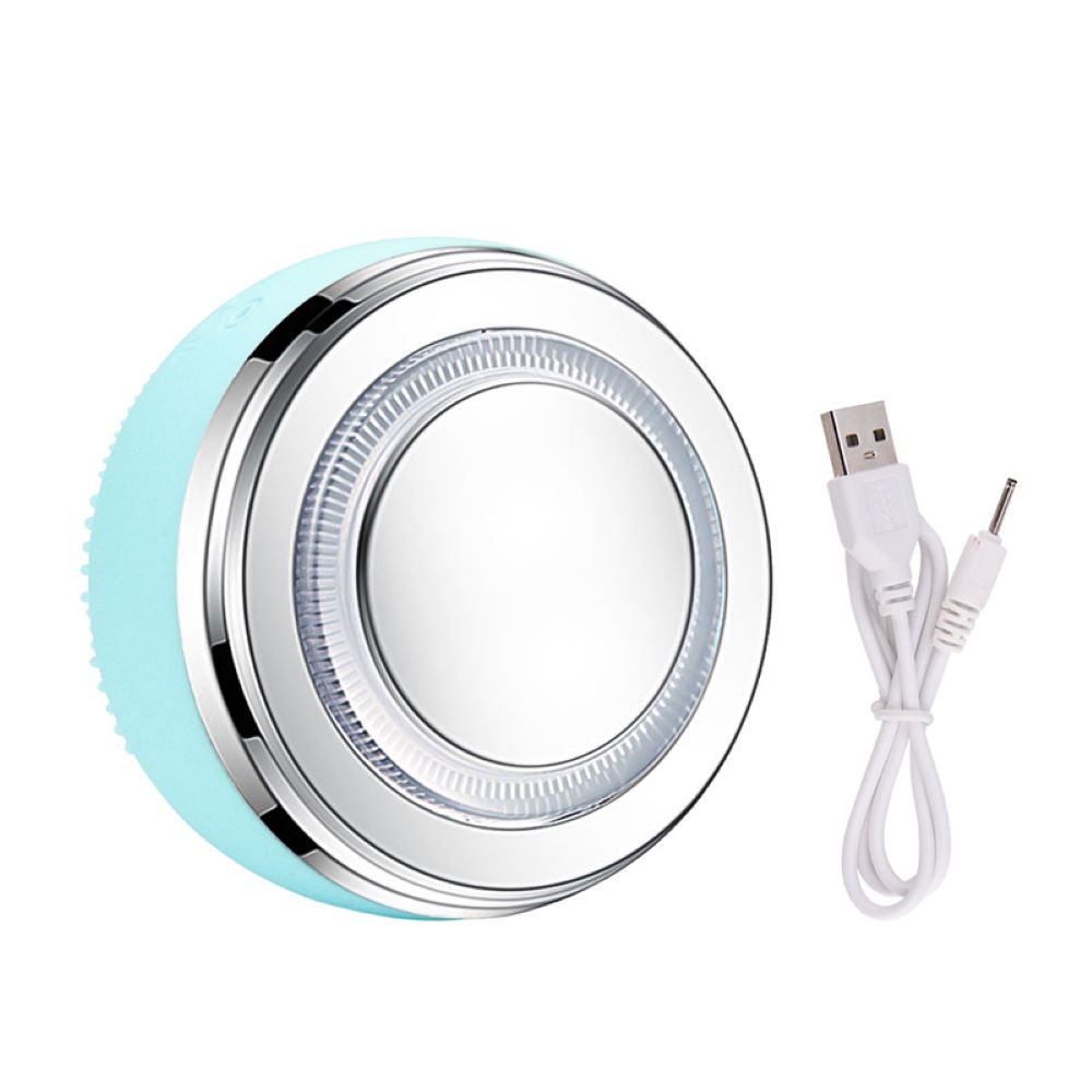 2-In-1 Sonic Facial Cleansing Brush and LED Photon Therapy Massager