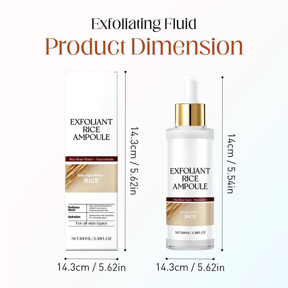 Natural Rice Exfoliating Serum Duo 2x100ml