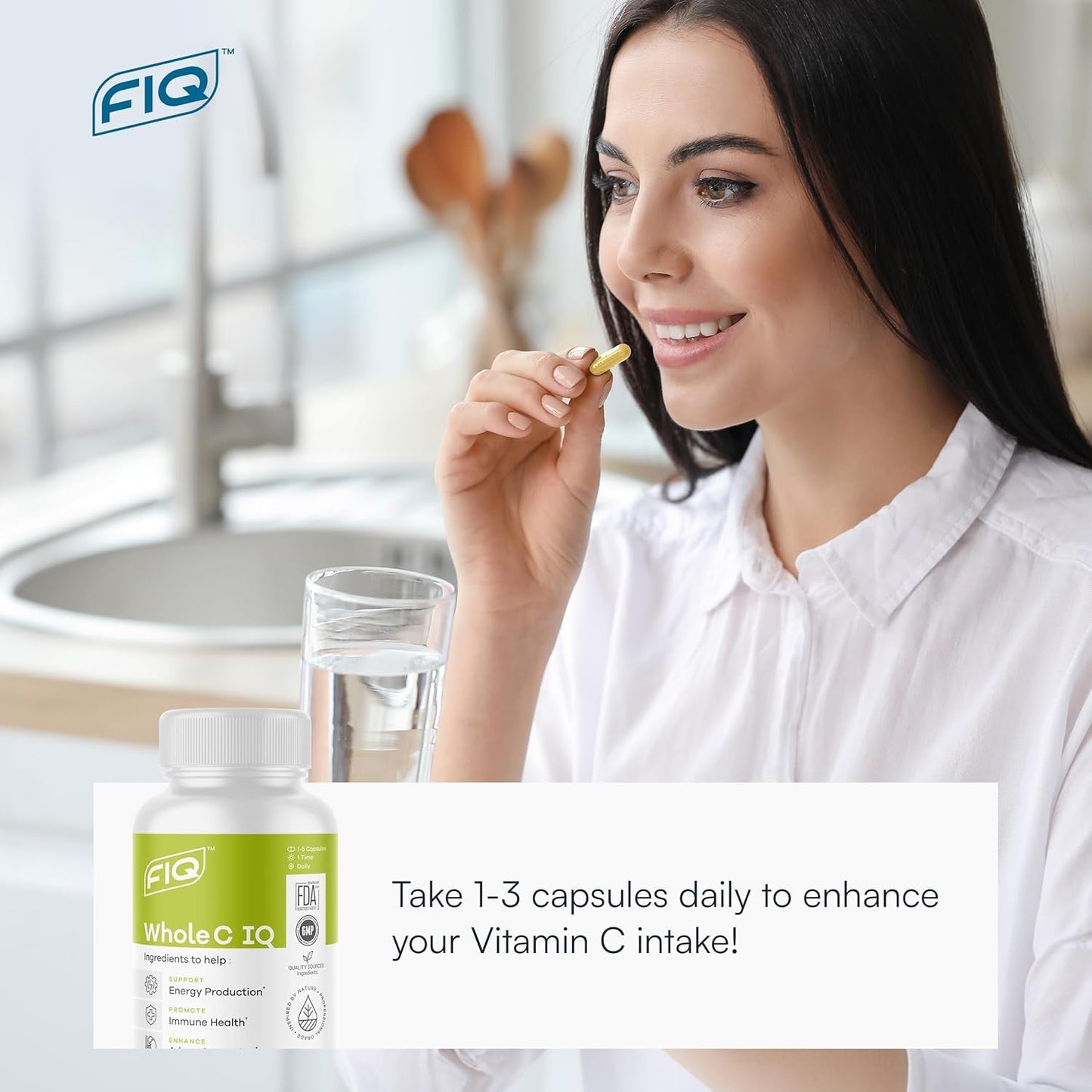 Natural Vitamin C Supplement for Immune Boost