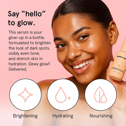 Natural Vitamin C Face Serum 50ml - Glow Even Skin Tone