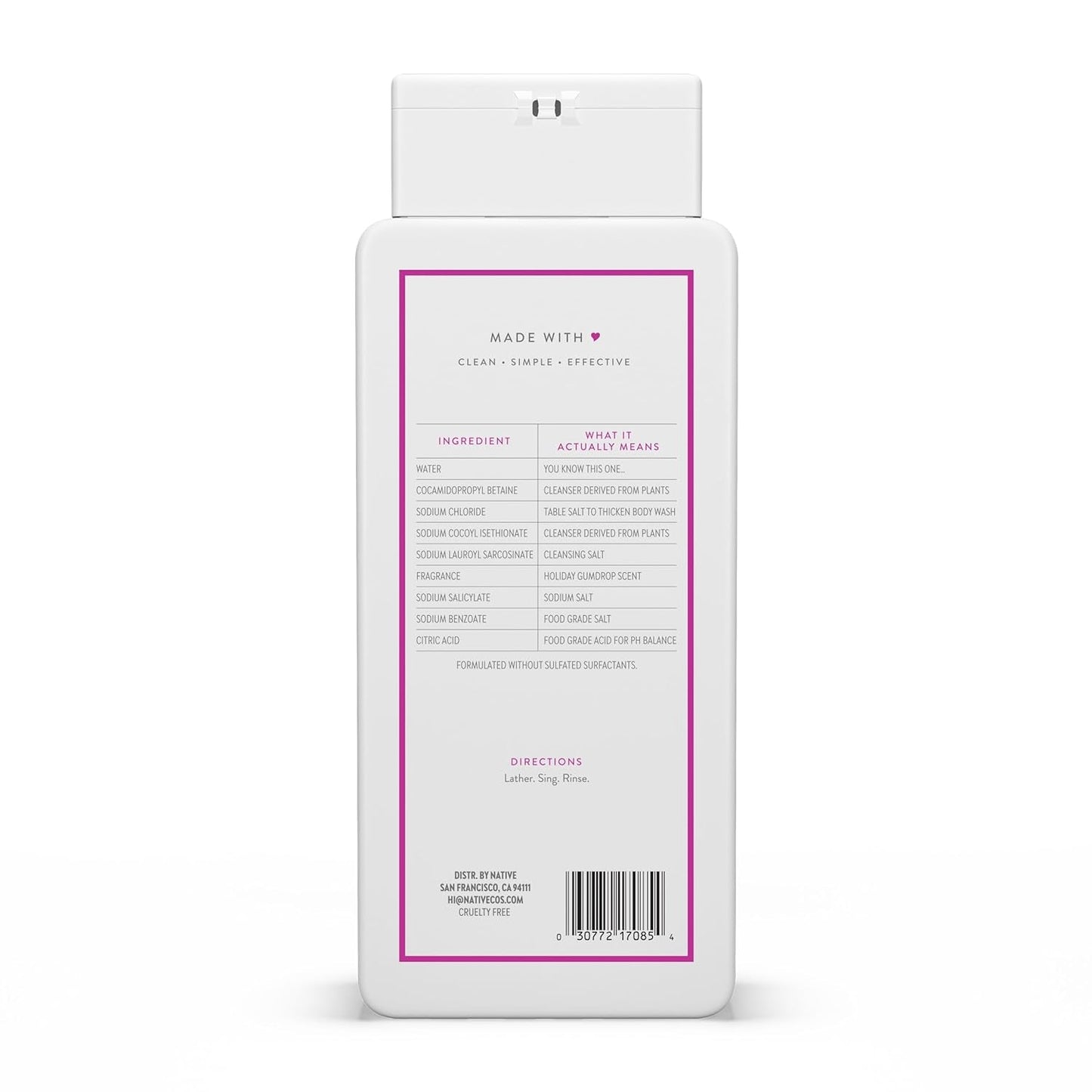 Nourishing Gentle Body Wash 532ml - Soft & Hydrating Cleanser