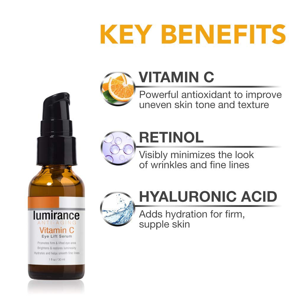 Anti Aging Eye Serum 30ml - Reduces Wrinkles & Puffiness