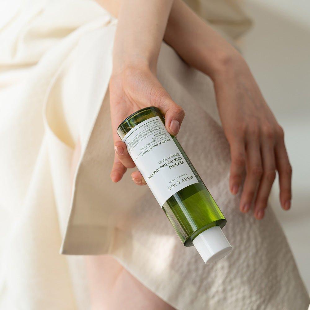 Natural Tea Tree Toner Set for Acne & Pore Care