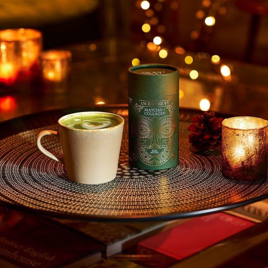 Natural Energy Boosting Matcha Collagen Powder