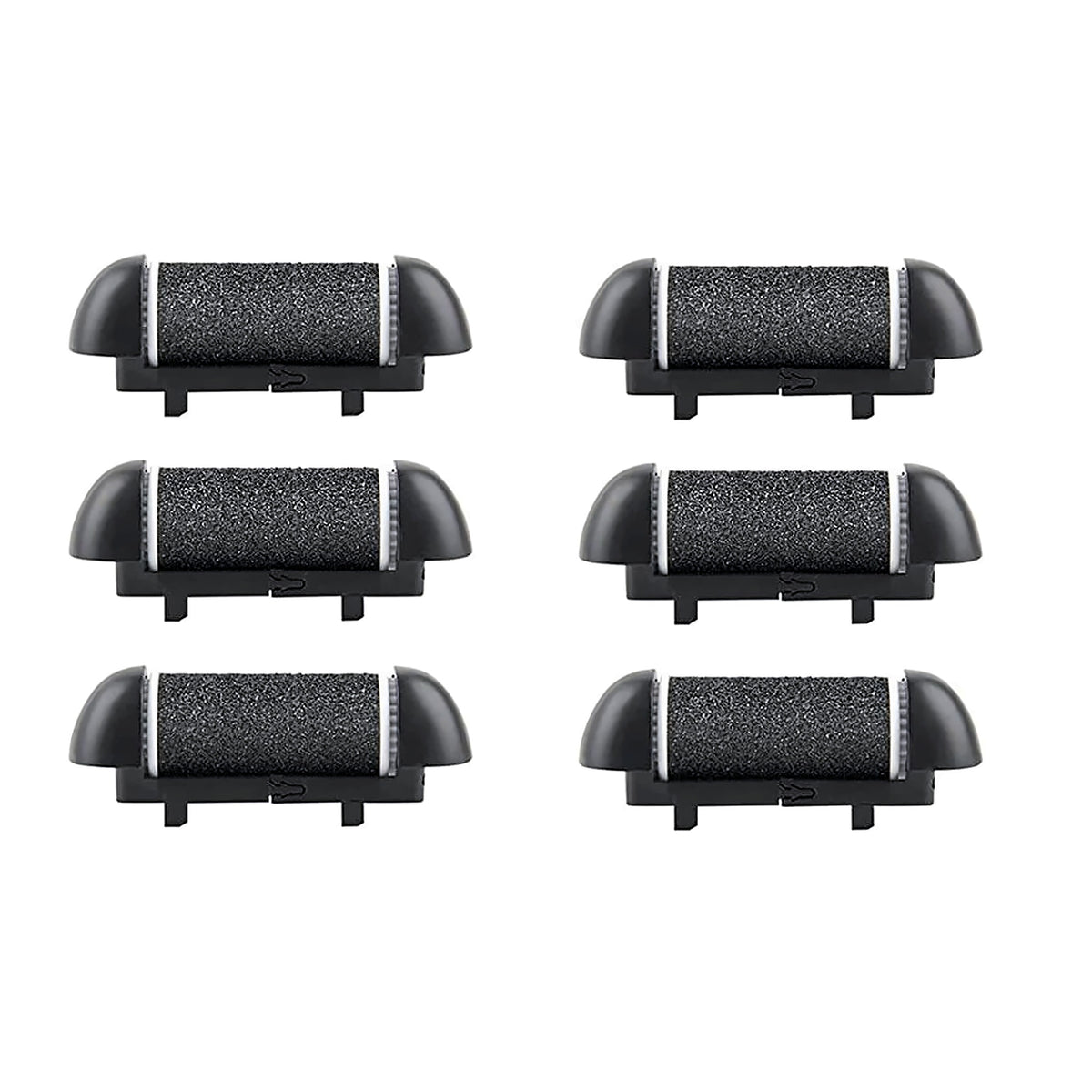 Foot file roller heads – black