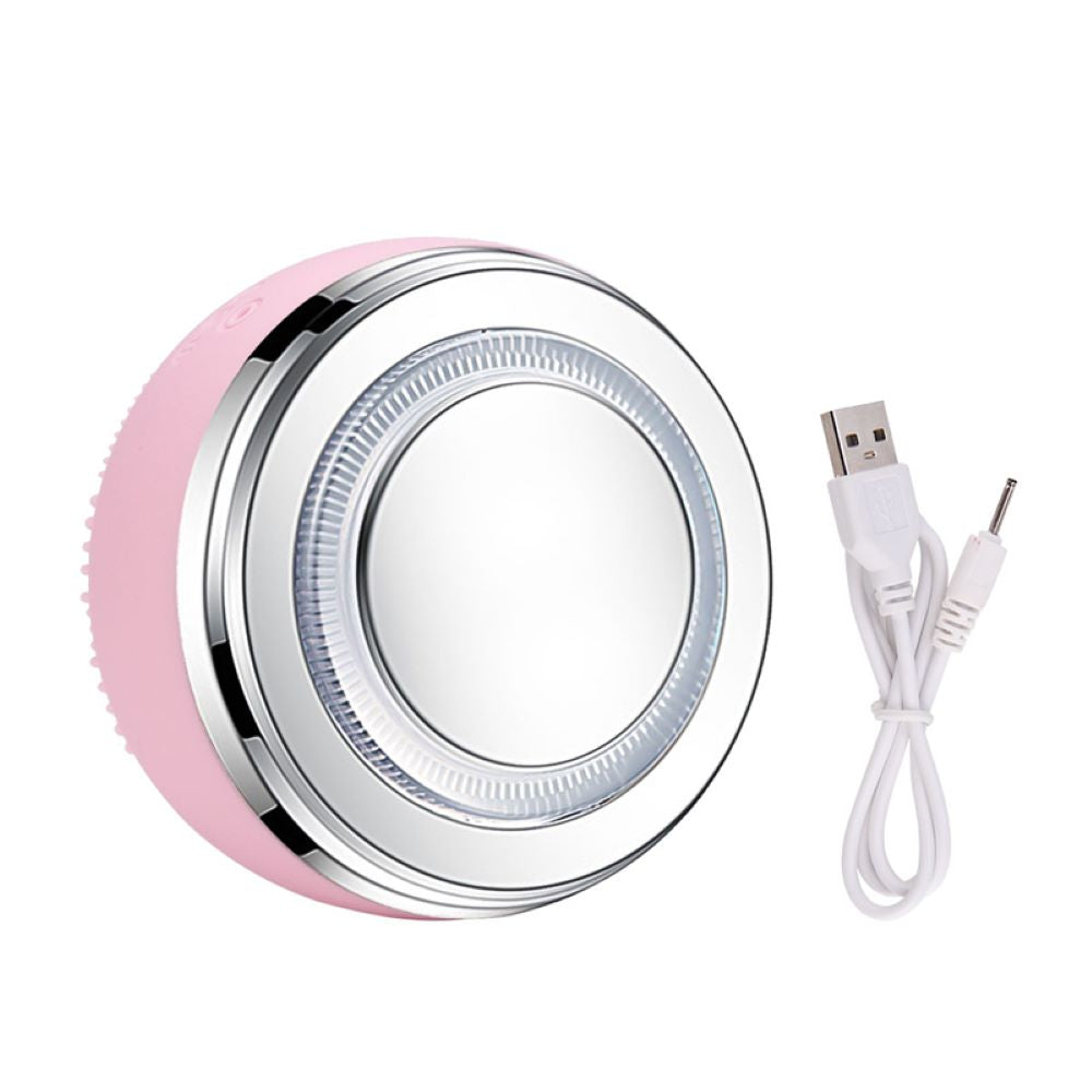 2-In-1 Sonic Facial Cleansing Brush and LED Photon Therapy Massager