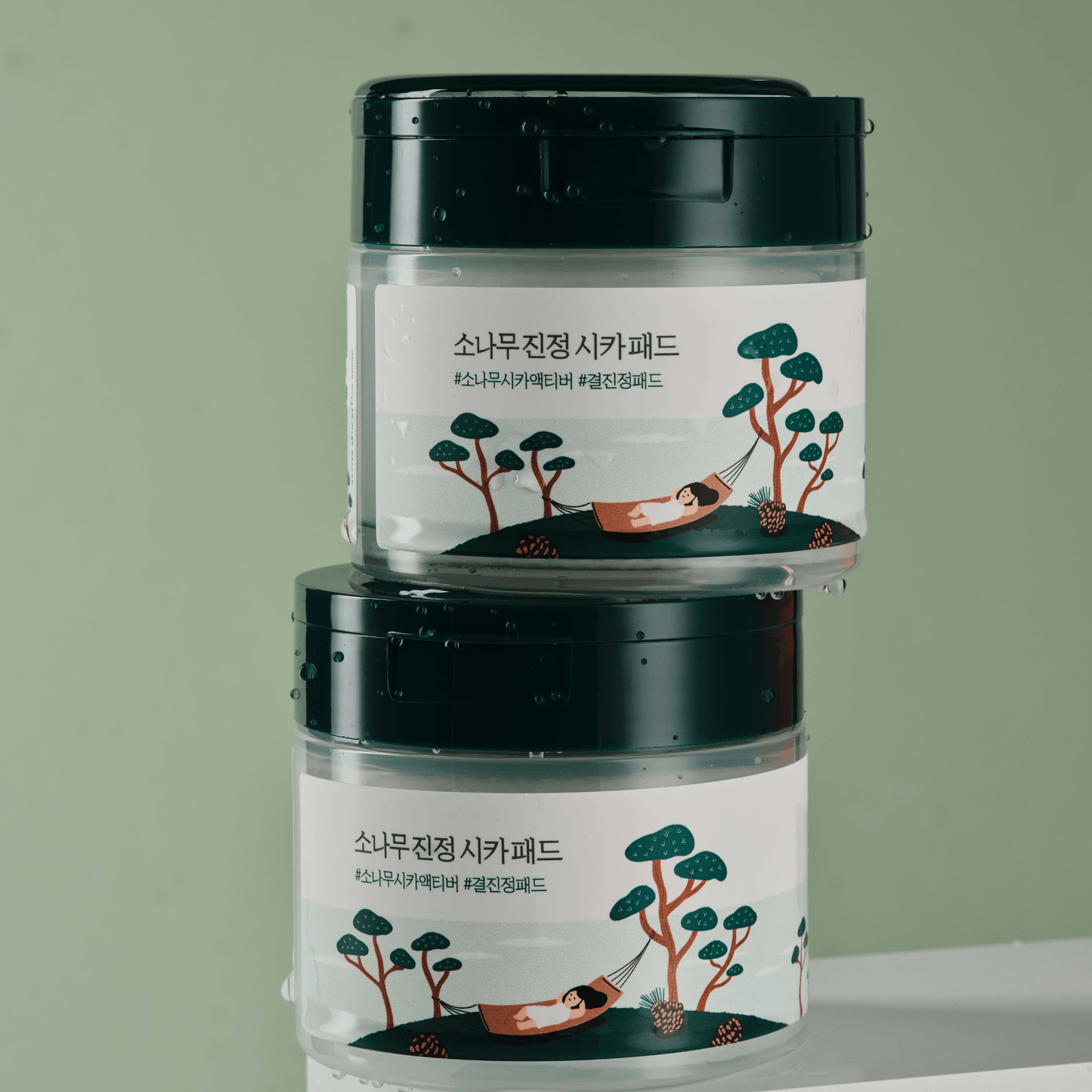 Gentle Cica Face Pads 50 Count - Soothing Skin Exfoliator