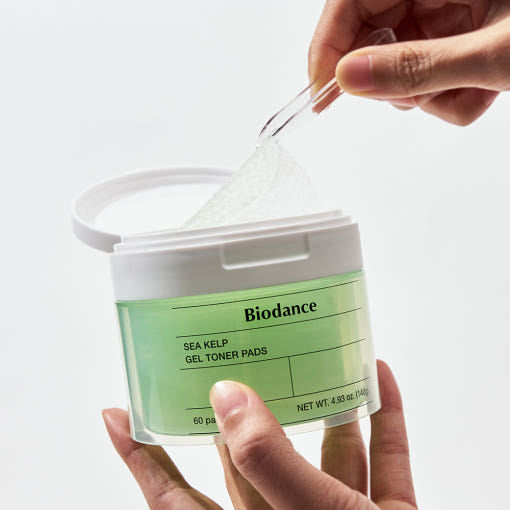 Soothing Ocean Kelp Toner Pads for Balanced Skin