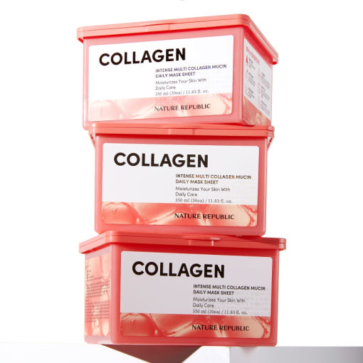 Anti Aging Collagen Face Mask Sheets with Natural Extracts