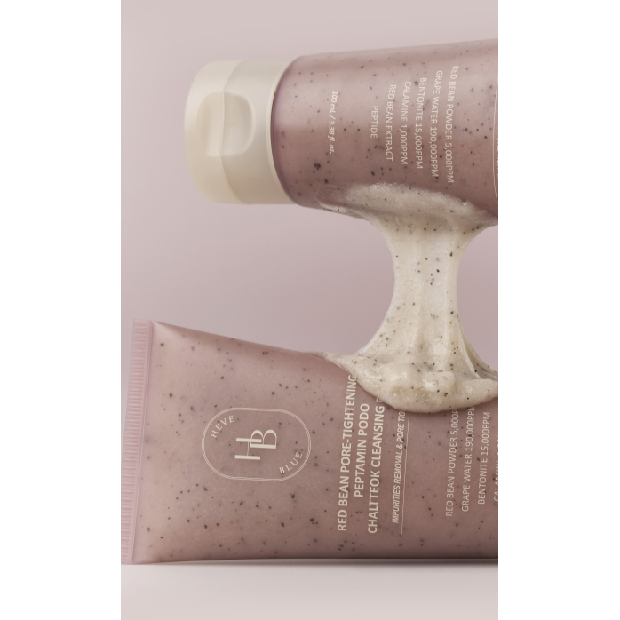 Gentle Red Bean Facial Cleansing Foam For Soft Skin