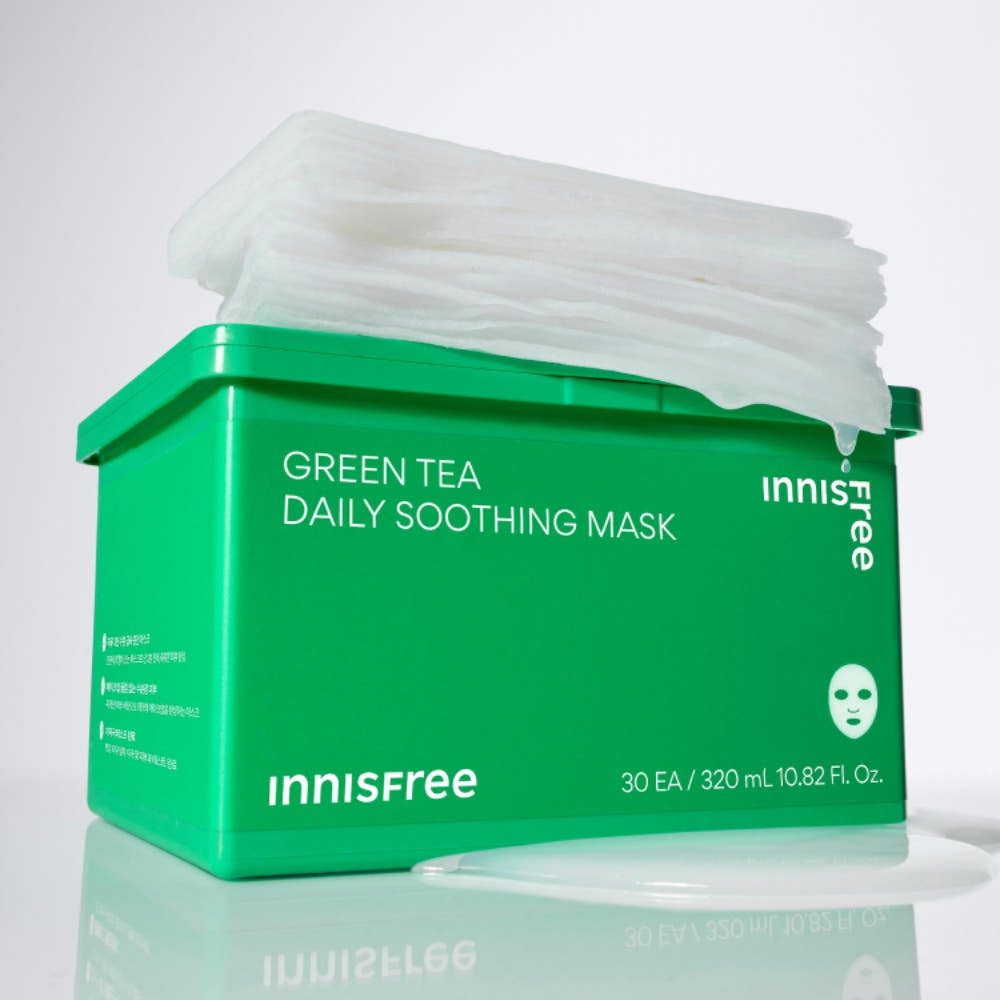 Moisturizing Green Tea Face Masks 30 Pack