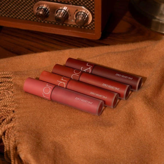 Soft Matte Lip Tint in 4 Winter Shades