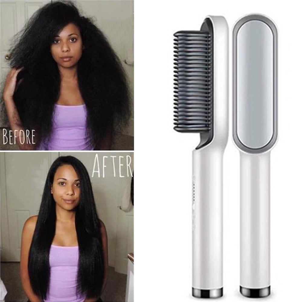 3 in 1 Hair Straightener Brush