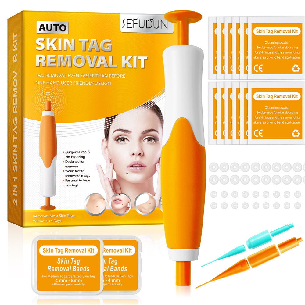 2 IN 1 Auto Skin Tag Remover Kit