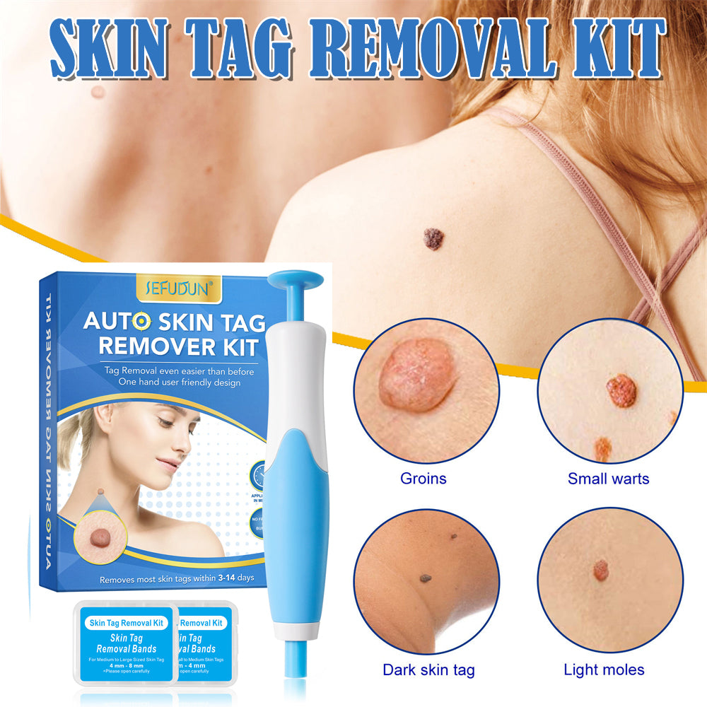 2 IN 1 Auto Skin Tag Remover Kit