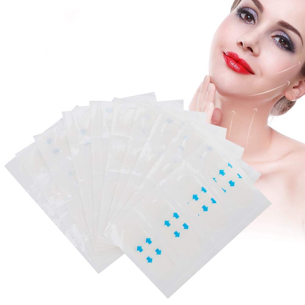 40Pcs Invisible Thin Face Lift Adhesive Tape