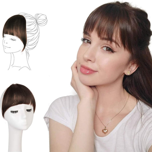 Clip in Fringe Human Hair Bangs
