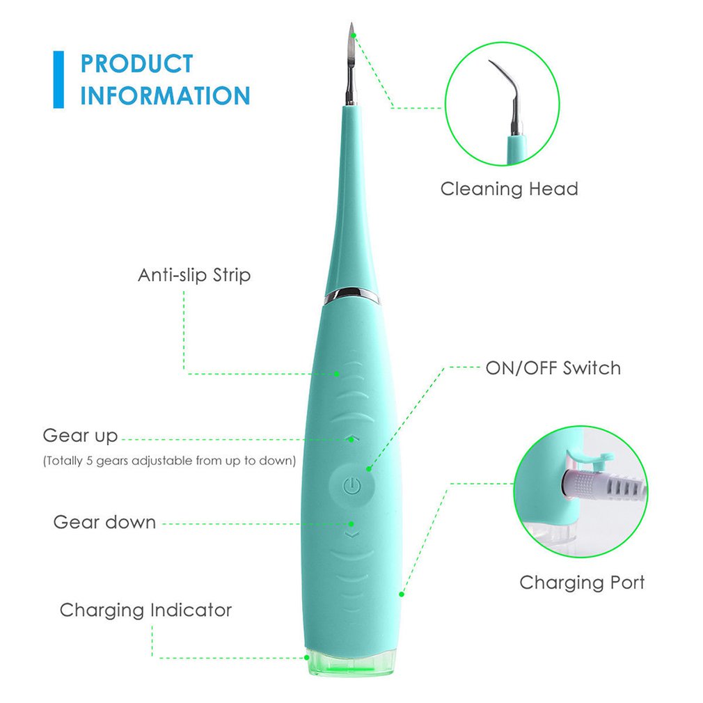OralCare Ultrasonic Teeth Cleaner