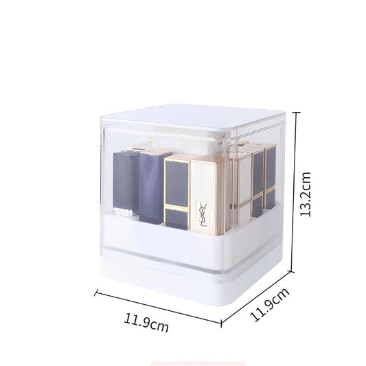 Cosmetic Storage Box - Transparent Push-up Lipstick Holder