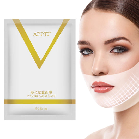 10Pcs Anti-Aging Face Lifting V Shape Mask