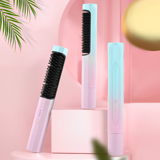 Wireless Hair Straightening Comb