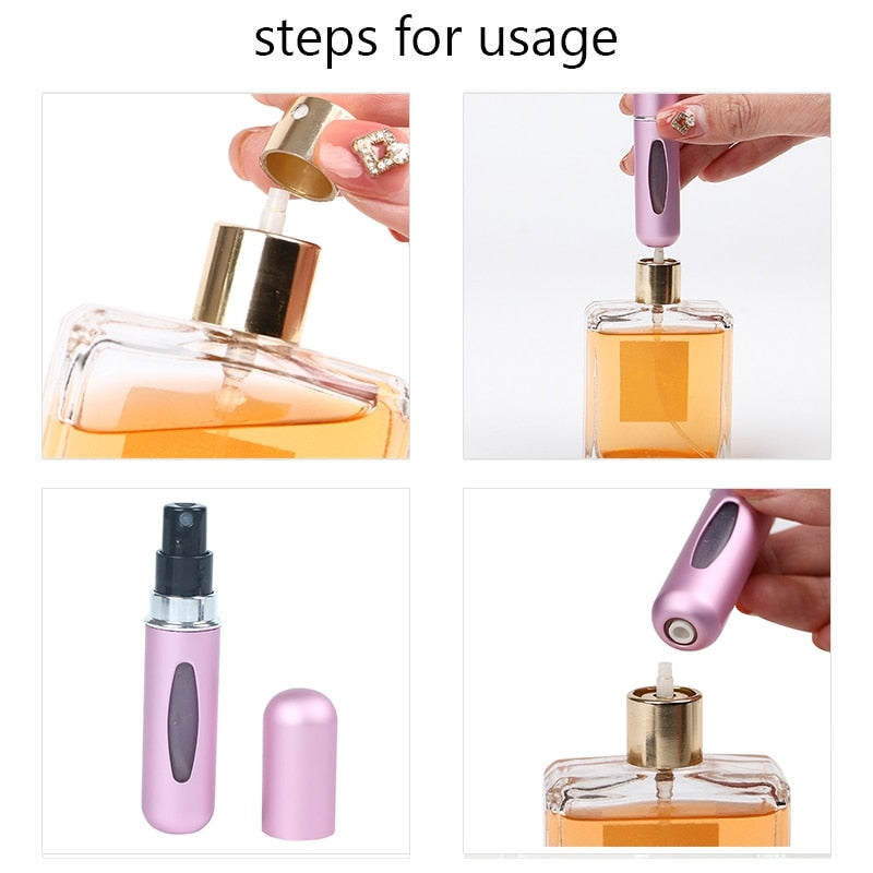 Perfume Atomizer - Mini Refillable Perfume Spray Bottle