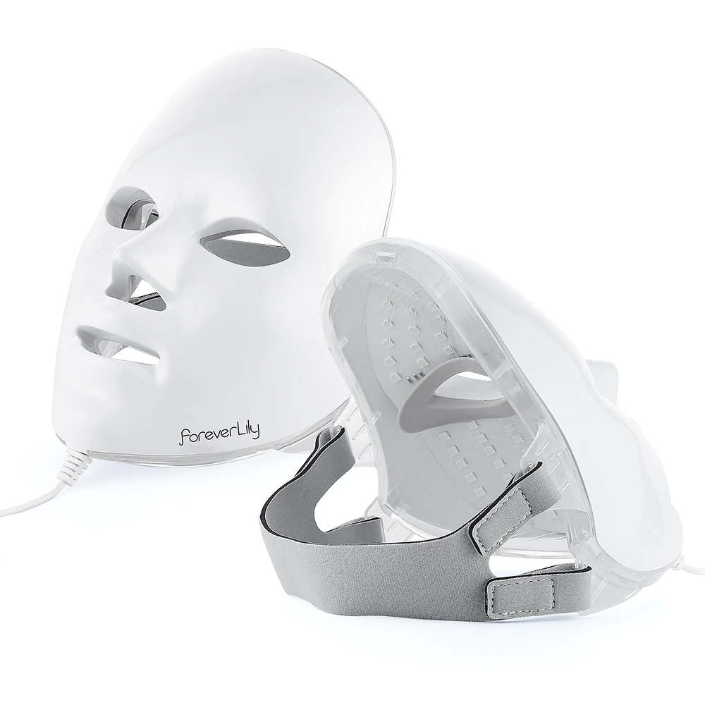 7 colors LED facial mask photon therapy