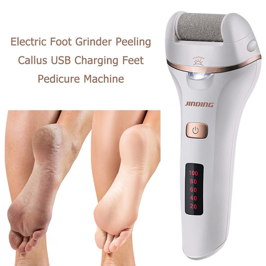 Rechargeable Foot Callus Remover with Led Power Display