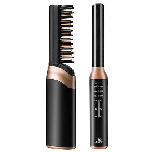 Cordless Hair Straightener Brush